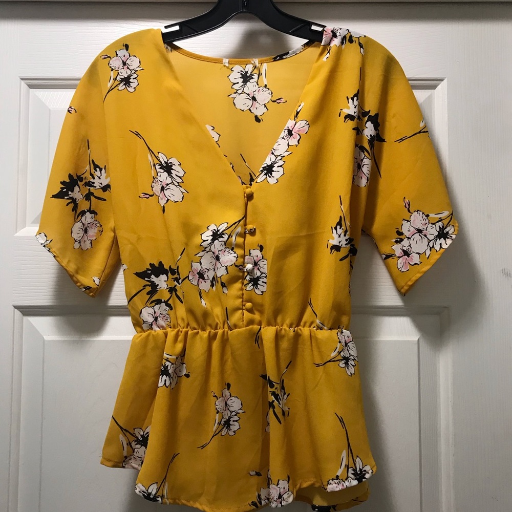 Sienna Sky Floral shirt